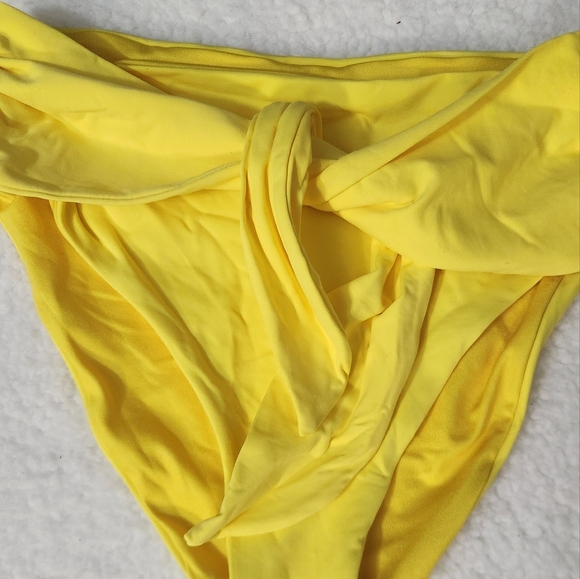 New!Agua Bendita Isabella Bikini Bottom Yellow - Picture 8 of 14